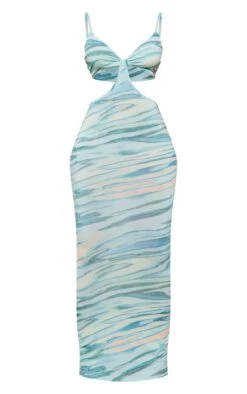 Shape Blue Textured Printed Slinky Cut Out Maxi Dress 9 Shape Blue Textured Printed Slinky Cut Out Maxi Dress -Serenova Dresses Shop 048f28a2e5965432e7b9a4e14bb179b2cda7bc18 cne0524 5