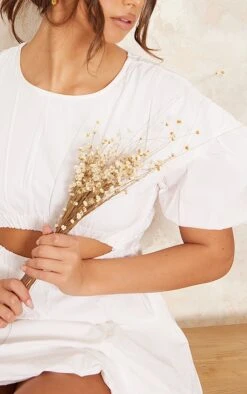 White Cotton Poplin Puff Sleeve Shift Dress 7 White Cotton Poplin Puff Sleeve Shift Dress -Serenova Dresses Shop 0ed74b2cc8d474d1a0145d33660719533437cfa9 cnd1208 4