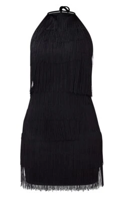Black Tassel Detail Halterneck Bodycon Dress -Serenova Dresses Shop 119046a9874d104bcac3da48d45a5b89989f9dae clt7311 6