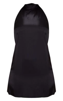 Black Halterneck Satin Bodycon Dress -Serenova Dresses Shop 16805285ac1557976bfd618fb1c30936f163ec1b cmv5139 6