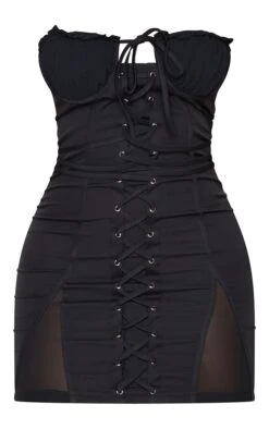 Shape Black Cup Detail Lace Up Bodycon Dress -Serenova Dresses Shop 16940455687b39ce36ec2466fe8519817d66a00e cmt5641 6
