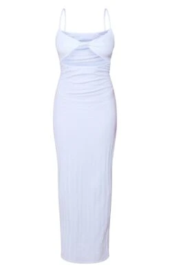 White Textured Rib Twist Cut Out Midaxi Dress -Serenova Dresses Shop 1bb6c965f6046df33b194a7bc539b3e283fc48df cnd5401 5