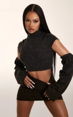 Grey Marl Mini Skirt -Serenova Dresses Shop 2e28b2929ad816183e1fb9223abcf88dc8d690e7 cnc6201 4