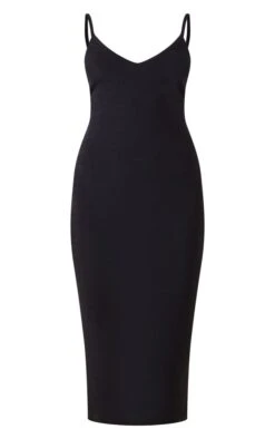 Black Acetate Slinky Strappy Low Back Knot Detail Midaxi Dress -Serenova Dresses Shop 2f71fc7cbfe7b53fb58166f816cc581a63b02567 cnd5838 5