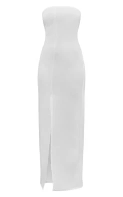 White Scuba Bandeau Seam Detail Midaxi Dress -Serenova Dresses Shop 3c8152e122c9702339177b4ef696824ab08bdf51 cnd9029 5