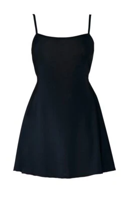 Black Slinky Strappy Back Detail Shift Dress -Serenova Dresses Shop 660a46235636567de431cdf119cffb68fe9ef65b cnb7465 5