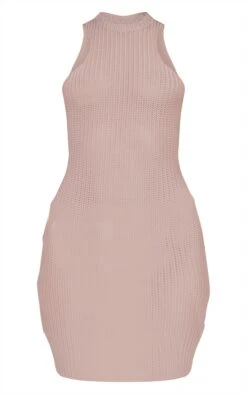 Stone Textured Sheer Side Cut Out Ring Detail Bodycon Dress -Serenova Dresses Shop 71259a57abe2e6f807b269093c1bcf19eadedeb6 cmz2213 6