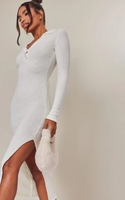 White Boucle Knit Button Front Maxi Dress -Serenova Dresses Shop 7c83957450f46fd1df7df0d2e9f957cf34ab501d cnc0934 4