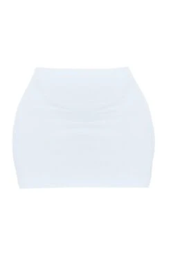 Shape White Rib Raw Hem Micro Mini Skirt -Serenova Dresses Shop 7e93758813208a8371c6144092d481d8850aaff5 cmy8062 6