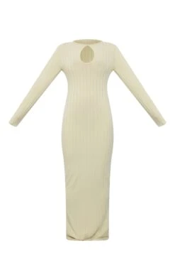 Sage Wide Rib Keyhole Cut Out Long Sleeve Maxi Dress -Serenova Dresses Shop 8b7d1e0e14607f0f968994fdf355898ec0e59ae4 cnd1319 5