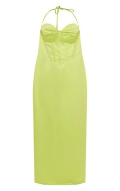 Plus Lime Tie Neck Corset Maxi Dress -Serenova Dresses Shop 8ce1abb834391cddd88267e28aa338e42c391a5c cnd4869 5