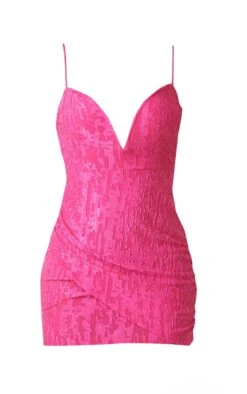 Pink Textured Extreme V Bar Drape Strappy Bodycon Dress 9 Pink Textured Extreme V Bar Drape Strappy Bodycon Dress -Serenova Dresses Shop 908dd337fbb054d324121ed6edd1a51dc8d2d658 cnd7721 5