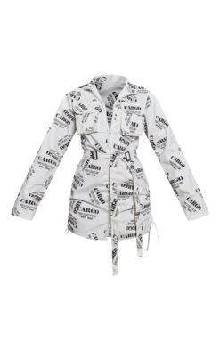 Cream Cargo Print Ruched Pocket Detail Zip Through Bodycon Dress -Serenova Dresses Shop 91298f0132ad4a340e33a08dcb7d9f054ee84c0a cnb7186 5