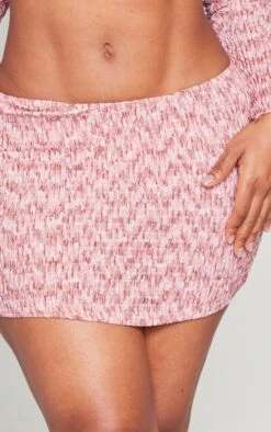 Shape Pink Textured Micro Mini Skirt -Serenova Dresses Shop 97e6073ebac0da09f2baf5ecb738ad85eb6f4098 cne0408 5