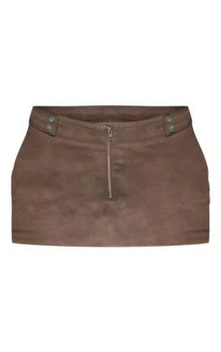 Brown Acid Wash PU Low Rise Micro Mini Skirt -Serenova Dresses Shop 9a5f7cb27828544e9e219acf9002f03ffedcb9fd cna5272 6