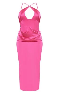 Sugar Pink Satin Cross Strap Cut Out Midaxi Dress 8 Sugar Pink Satin Cross Strap Cut Out Midaxi Dress -Serenova Dresses Shop 9d9ff6dcaf2648e1ca05258ef37589cb0f4772b3 cnd7574 5