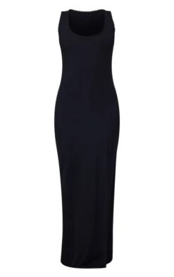 Black Lace Trim Split Maxi Dress -Serenova Dresses Shop ab1c4366c916b4d46817ade15cfbadfc72965668 cnd1295 5