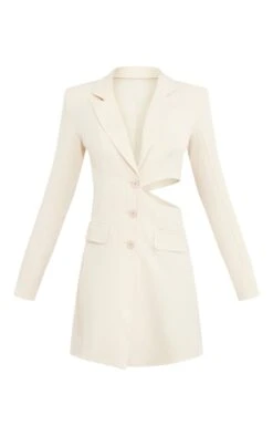 Tall Off White Cut Out Blazer Dress -Serenova Dresses Shop ac4d4d8e50df10d6c3e6175fc2644b4f09eb0fc8 cnb9795 5