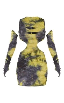 Multi Distressed Cut Out Sleeve Detail Bodycon Dress -Serenova Dresses Shop acf1f29eb1fd35906ef321858ba97dde2d36b30e cne3780 5