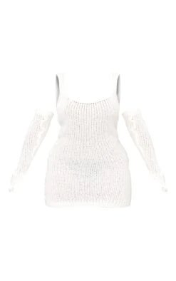 Shape Cream Knit Square Neck Bardot Sleeve Dress -Serenova Dresses Shop ae67713856f67a85bef19cf560afa315fd43c010 cnb8738 5