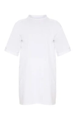 White Boyfriend Oversized T Shirt Dress -Serenova Dresses Shop b0bceadfa43c8325ef5502604614822bab4753d4 CMS1114 5