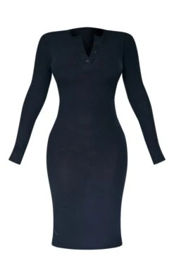 Petite Black Brushed Rib Midi Dress -Serenova Dresses Shop b1fbfe3d8d9227da2fadfcf7b4e71c7eefcf3271 cnb2827 5