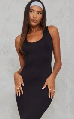 Basic Black Maxi Dress -Serenova Dresses Shop b385655ecfbff3e3fd77e86203ea6910aba3c0d0 clt0989 4