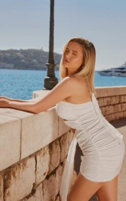 White Multi Ring Cut Out Detail Halterneck Bodycon Dress -Serenova Dresses Shop befa3ead85b49a0f0f22e95d7366938eb6fab760 cne1872 3