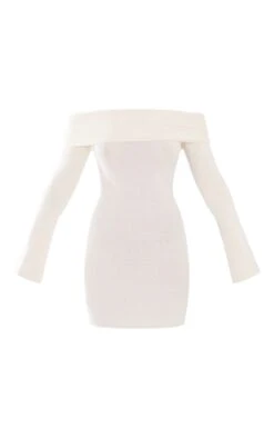 Tall Cream Knit Off The Shoulder Mini Dress -Serenova Dresses Shop bf0b1f7fdc09eaffea3c718a6bda7a7c725c74d1 cnb4412 5
