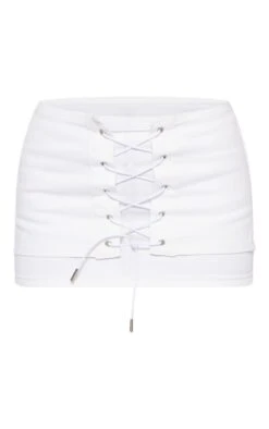 Off White Lace Front Denim Mini Skirt -Serenova Dresses Shop c36af71e060a4bec2aa4cbe322ca42784278c97a cnd1883 6