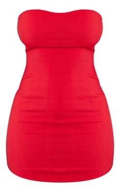 Shape Red Seam Detail Bandeau Micro Mini Bodycon Dress -Serenova Dresses Shop c46ef6e8d80fb8198a9e125d185ab4cdacd254d0 cnd2668 5