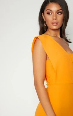 Yellow One Shoulder Draped Midi Dress 9 Yellow One Shoulder Draped Midi Dress -Serenova Dresses Shop c8943e722f376737e1be58feec297b07a84aa404 clx3613 5