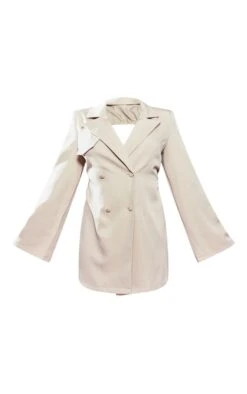 Stone Double Breasted Cut Out Ruched Back Blazer Dress -Serenova Dresses Shop cd53191fef1f3bdbcabeecaa74cd8660cd96ccc3 cnb7396 5