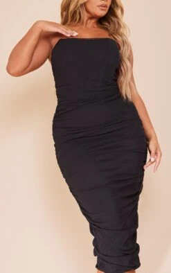 Shape Black Bandeau Mesh Corset Ruched Midaxi Dress 8 Shape Black Bandeau Mesh Corset Ruched Midaxi Dress -Serenova Dresses Shop df9a25dc02f96d4079cd2b4d478461e03a867273 cnb0865 4