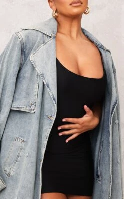 Shape Black Disco Sculpt Spaghetti Strap Bodycon Dress -Serenova Dresses Shop e220f3c30e2f3550f88b9ace5831855ec74fdbd4 cnc1725 4