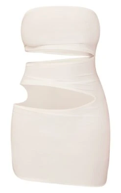 Shape Cream Slinky Cut Out Detail Mini Dress -Serenova Dresses Shop ee5f3338dc7f439d2d17421f280215acf8b911c3 cnd5255 5
