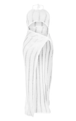 Shape White Sheer Ladder Halterneck Split Maxi Dress -Serenova Dresses Shop f6e2da9183e727cbcfdef9f38977001f78dc5227 cmz2450 6