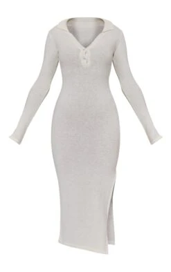 White Boucle Knit Button Front Maxi Dress -Serenova Dresses Shop f7e95be54f4d37eaca69494e854dc77950f24f7b cnc0934 5