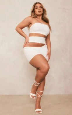 Shape Cream Slinky Cut Out Detail Mini Dress -Serenova Dresses Shop fa55fd0d44c02bab381d95088022aa77292f8d4b cnd5255 3